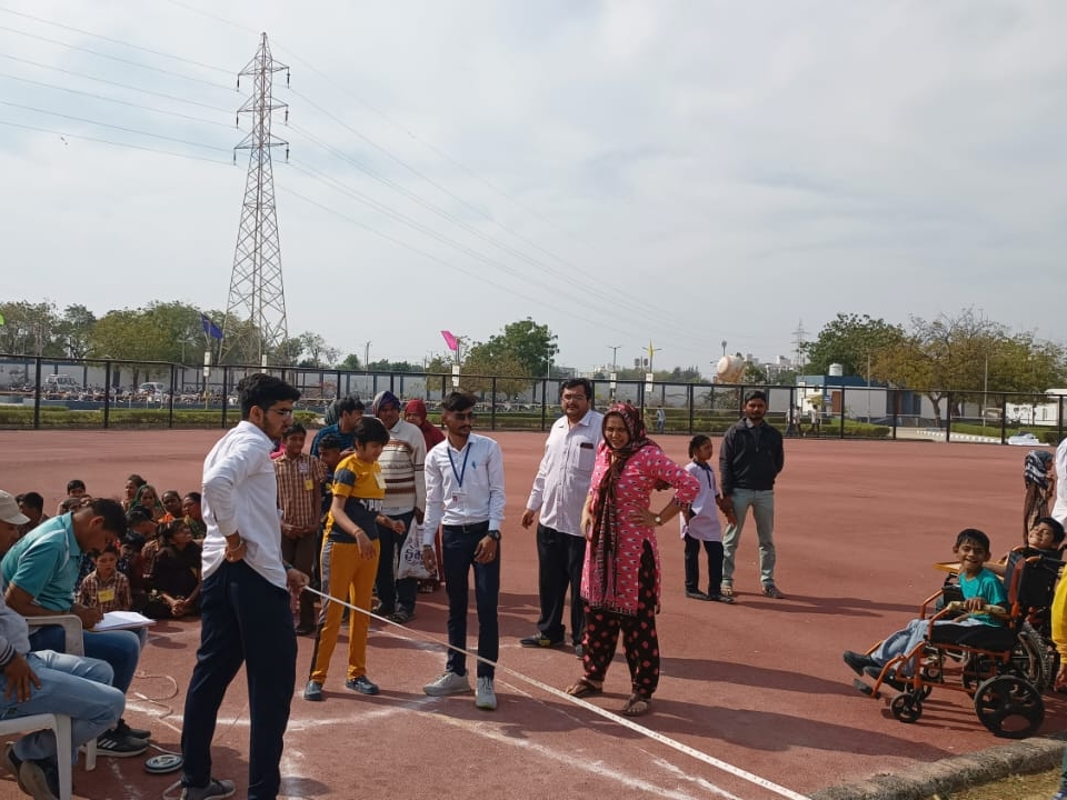 Organized various competitions for mentally challenged athletes at