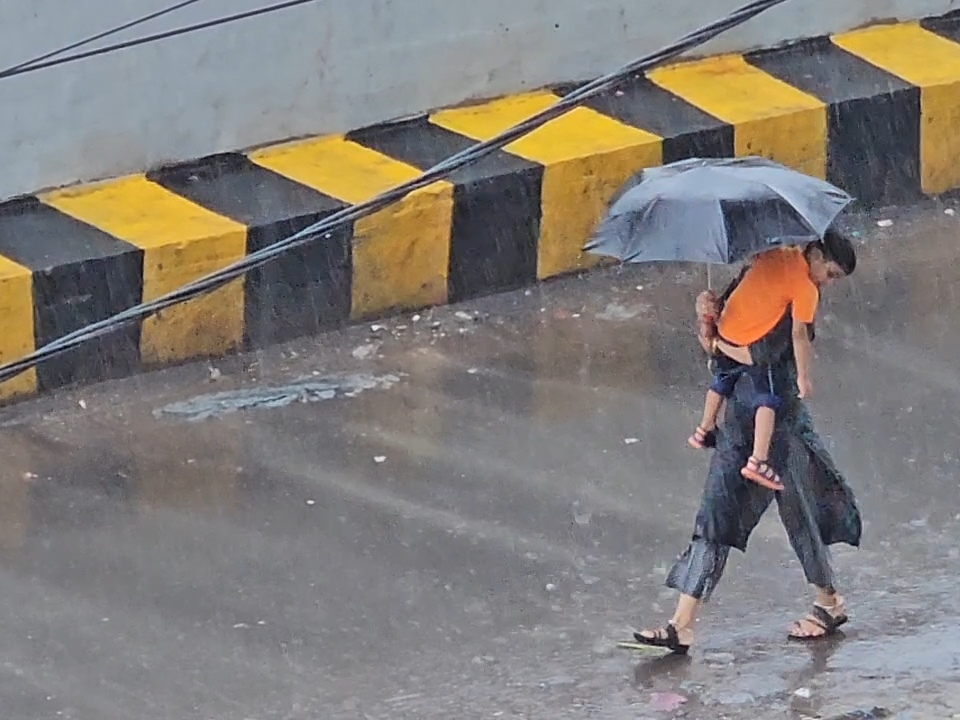 After a day's break, it started raining again | એક દિવસના વિરામ બાદ ફરી ...
