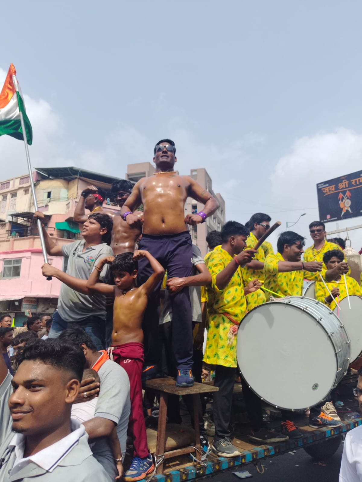 અખાડાનાં કરતબોએ આકર્ષણ જમાવ્યું