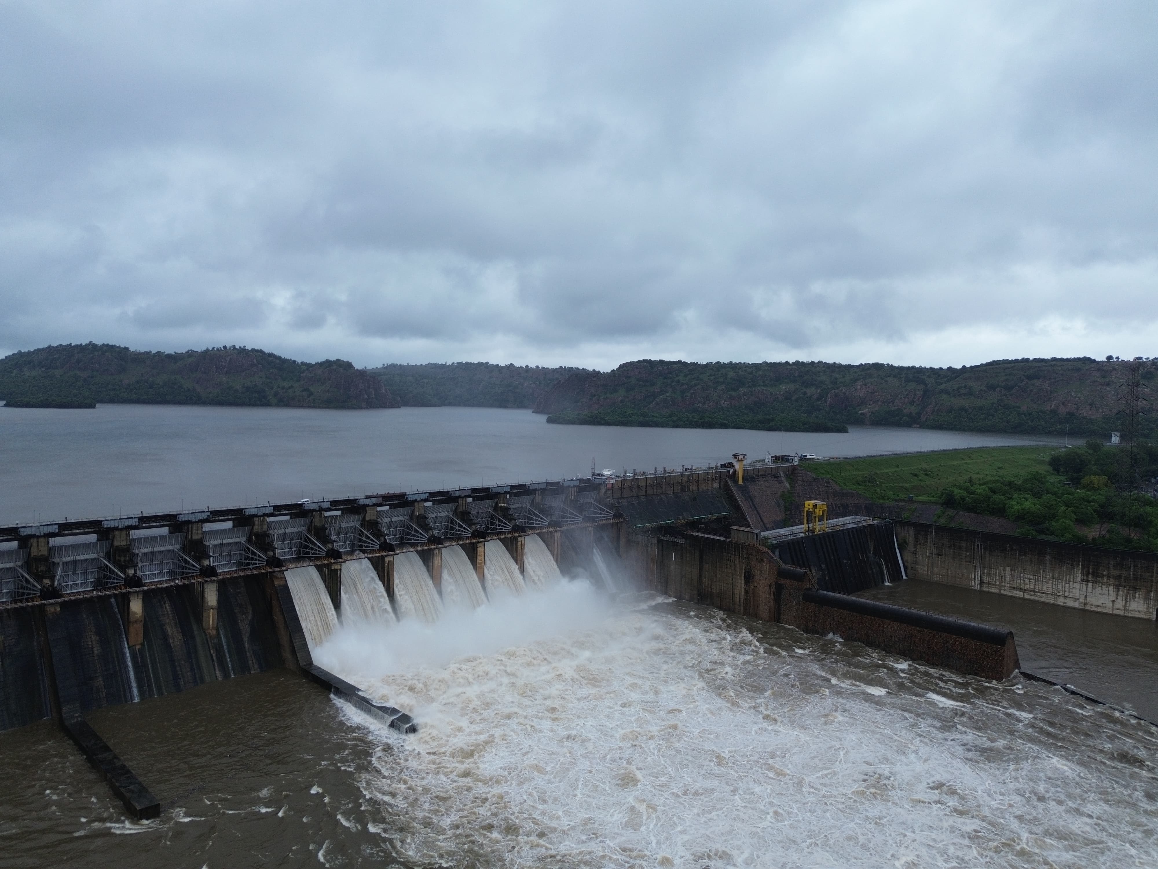 Kadana Dam in Gujarat