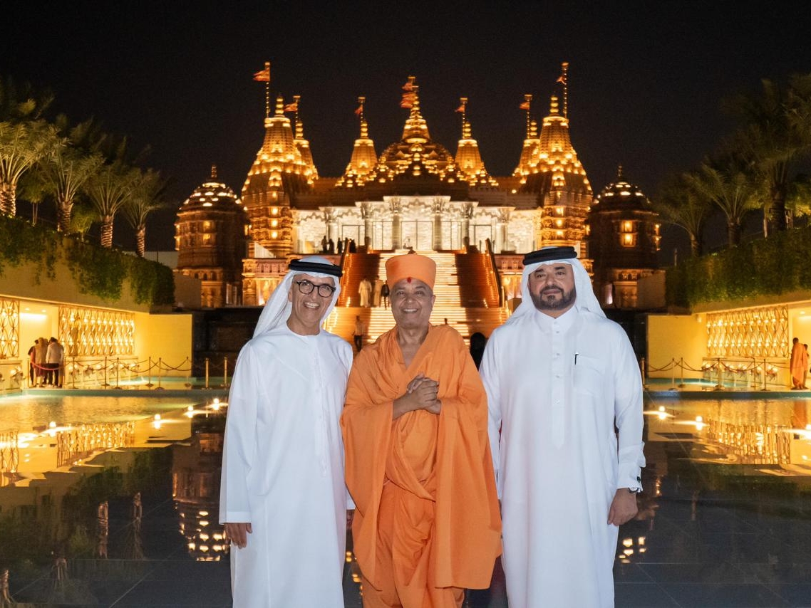BAPS Hindu Temple, Abu Dhabi holds grand premiere of 'The Fairy Tale ...