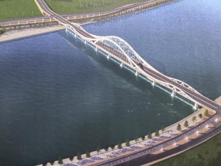 The first rubber barrage-cum-bridge will be constructed in Gujarat |  ગુજરાતમાં પ્રથમ રબર બેરેજ-કમ-બ્રિજ બનશે: સાબરમતી પર 367 કરોડના ખર્ચે કોરિયન  કંપની એક કિમીનો બ્રિજ ...