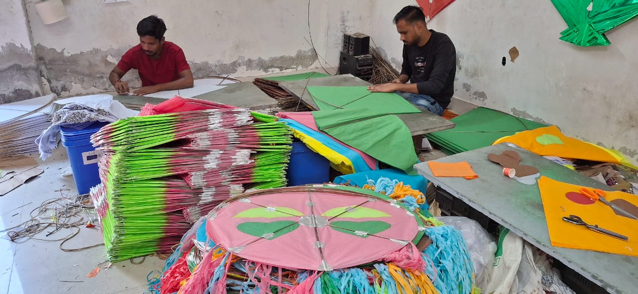 Kite production has declined by 30 percent compared to last year due to ...
