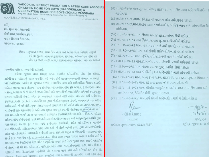 સરકારી બિલ્ડિંગ પર જ કબજો થતાં મુખ્યમંત્રીને પત્ર લખવો પડ્યો.