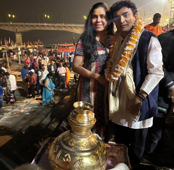 યોગી પટેલ તમામ પ્રાયોરિટીને બાજુમાં મૂકી મહાકુંભમાં સામેલ થયા હતા