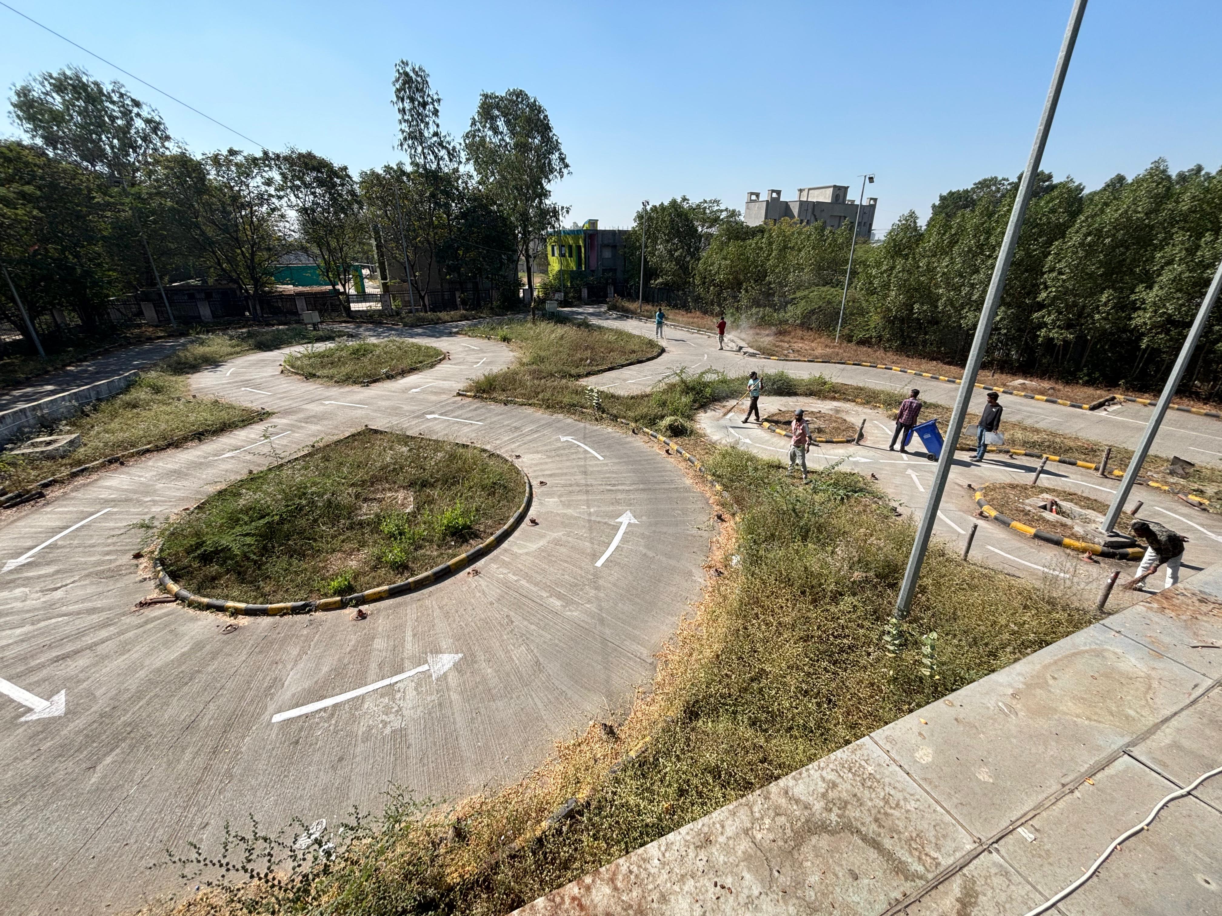 Vadodara RTO Driving Test Track Non-Functional for Two Days Due to G ...