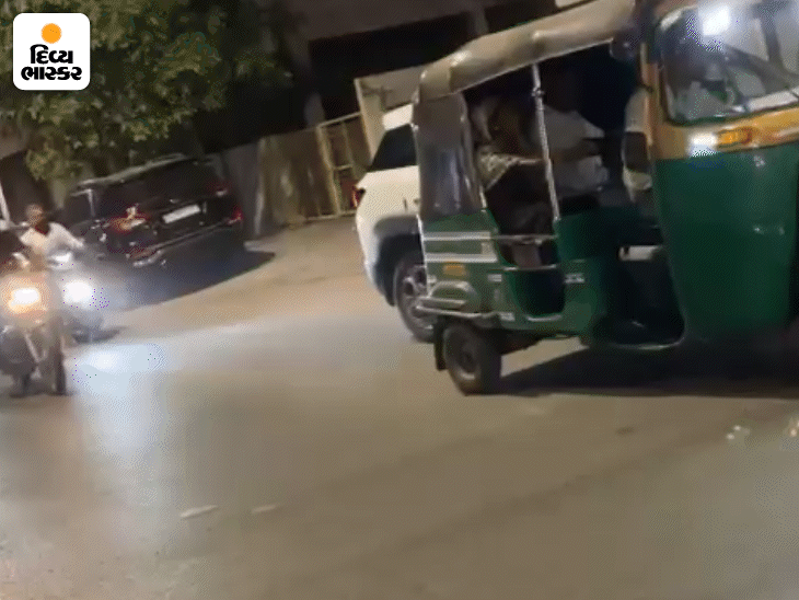 LIVE video of accident caused by drunk driver in Vadodara