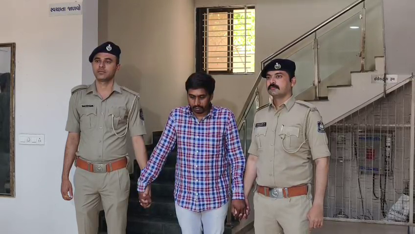 આરોપી હાર્દિકસિંહ વાઘેલા.