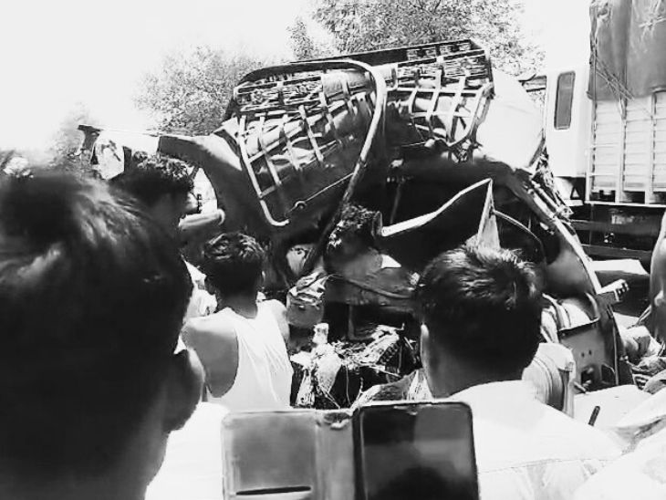 છ લોકો ગંભીર રીતે ઘાયલ થતાં તાત્કાલિક સારવાર માટે ખસેડાયા