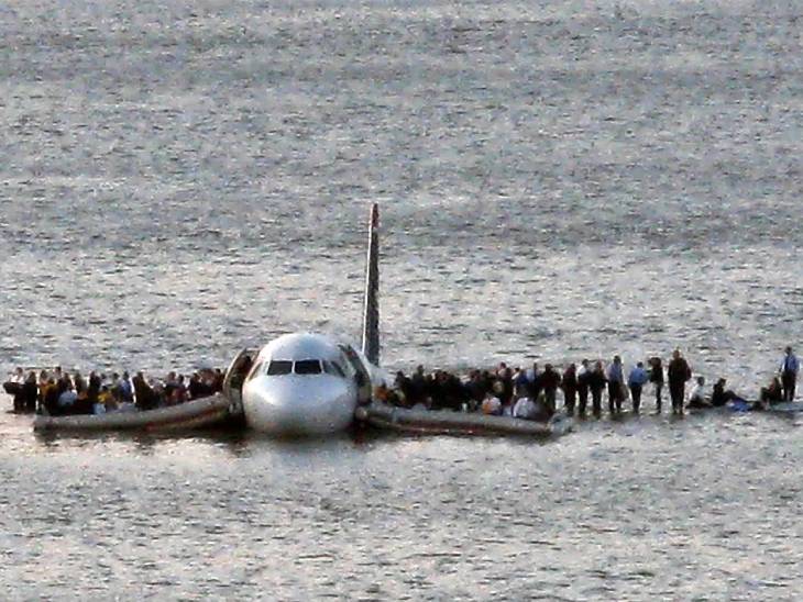 હડસન નદીમાં પ્લેનનું લેન્ડિંગ થયું હતું