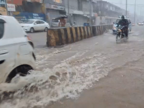 Gujarat Saurashtra Rain Havoc VIDEOS; Junagadh Mendarda Floods, Rivers  Overflow, Villages Submerged | મેંદરડામાં આભ ફાટ્યું, 13 ઈંચ વરસાદ: ગામડાં  ડૂબ્યાં-ખેતરો બેટમાં ફેરવાયાં, મધુવંતી ...