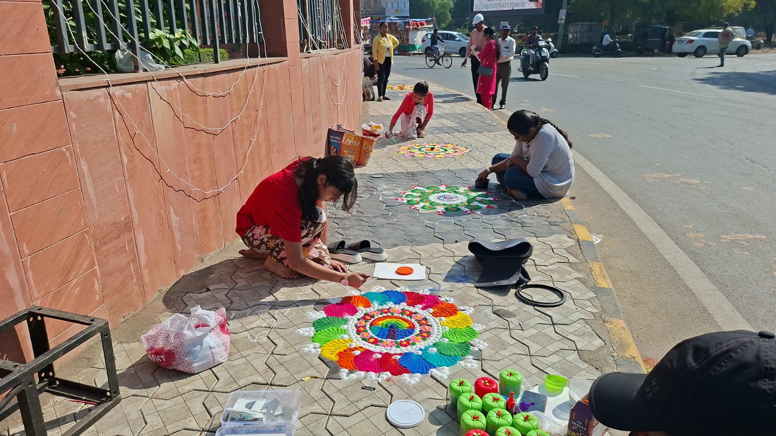 Operation Rangoli On the occasion of Diwali, a Rangoli competition was organized by the ...