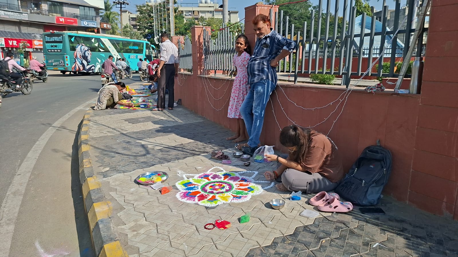Operation Rangoli On the occasion of Diwali, a Rangoli competition was organized by the ...