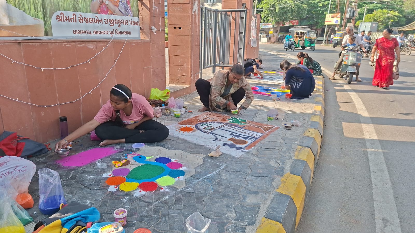 Operation Rangoli On the occasion of Diwali, a Rangoli competition was organized by the ...