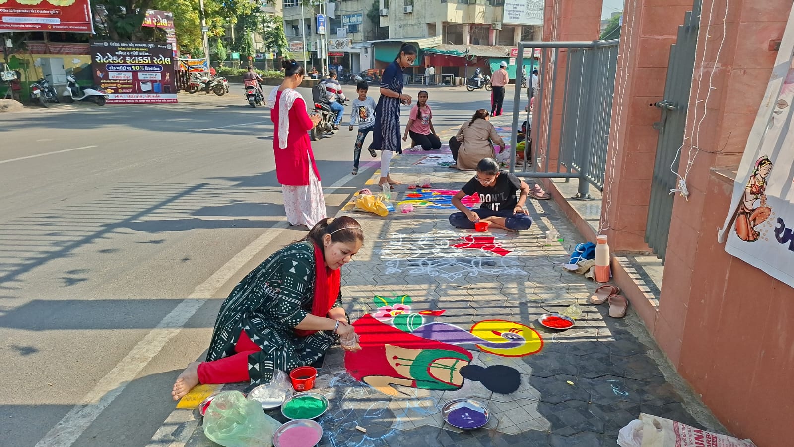 Operation Rangoli On the occasion of Diwali, a Rangoli competition was organized by the ...