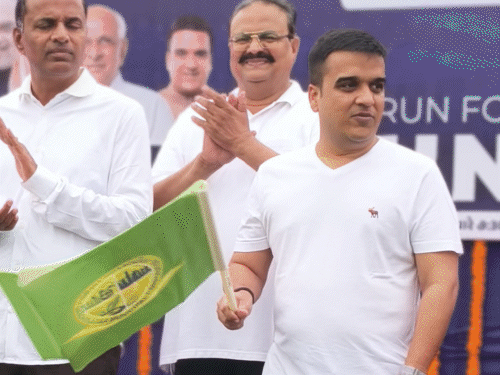 Run for Unity organized in Gandhinagar as part of National Unity Day