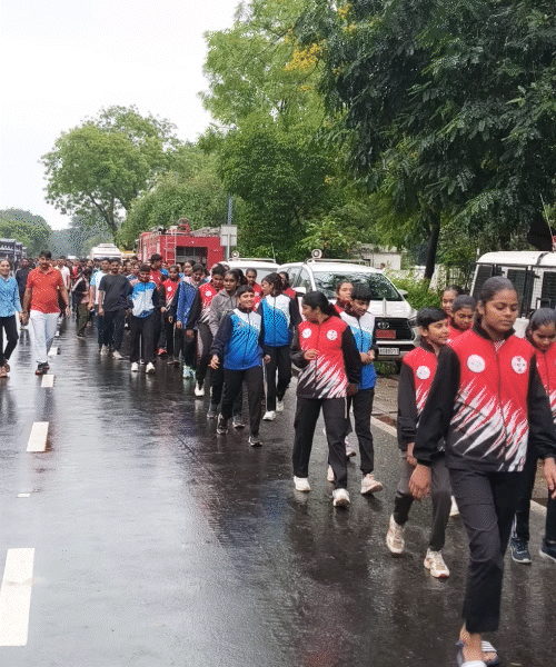 Run for Unity organized in Gandhinagar as part of National Unity Day