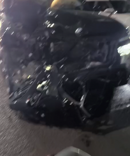 Rajkot youth dies as speeding car hits two-wheeler Bike dragged for ...
