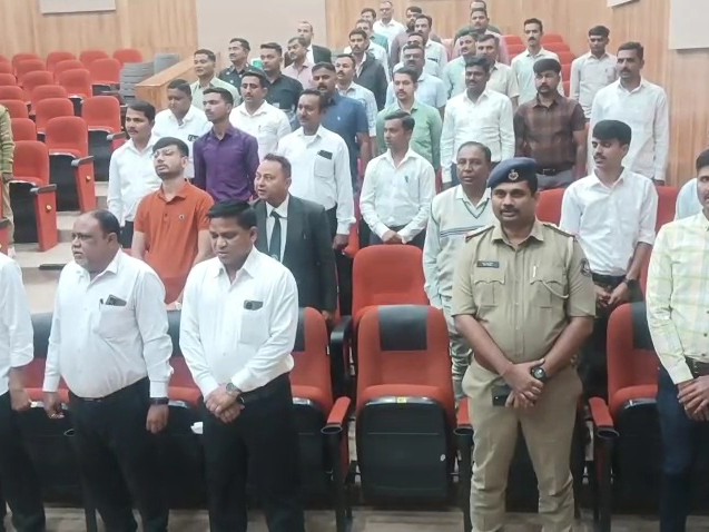 Constitution Day celebration at Botad SP office