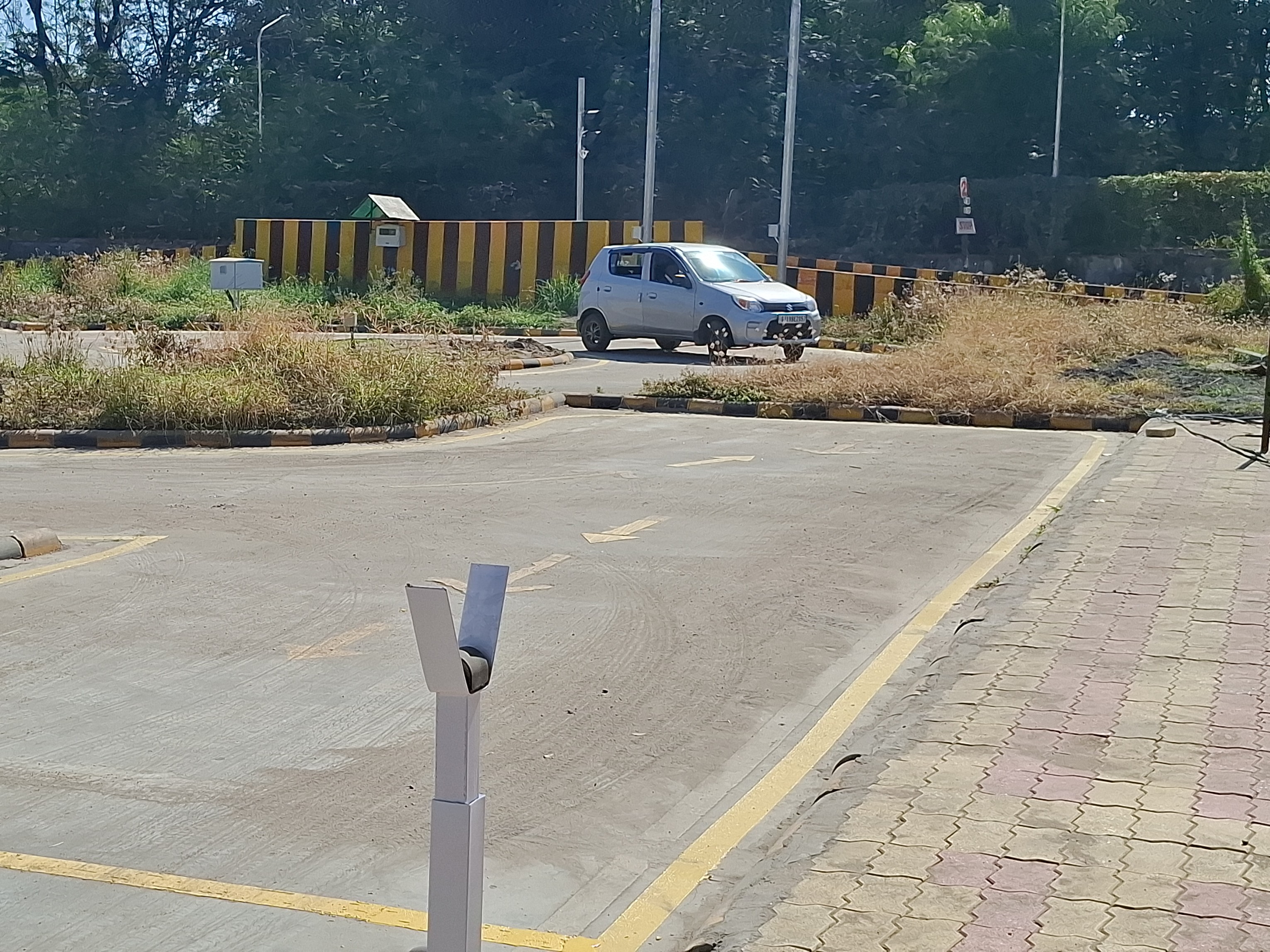 Smart Rto Smart driving test track ready in Bharuch RTO