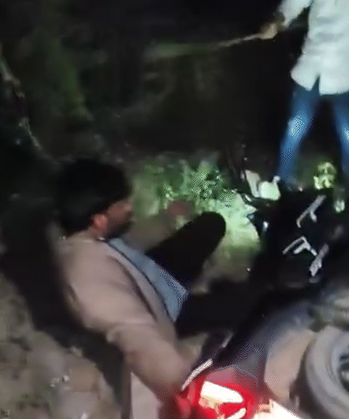 Video of Mayabhai Ahir's son with accused goes viral Congress enters Bagdana  attack case; Rutvik Makwana questions if Jayraj or trustee board behind  assault - Ahmedabad News | Bhaskar English
