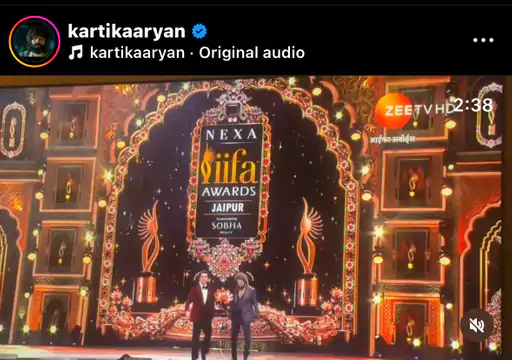 કાર્તિક આર્યને વીડિયો શેર કર્યો હતો.