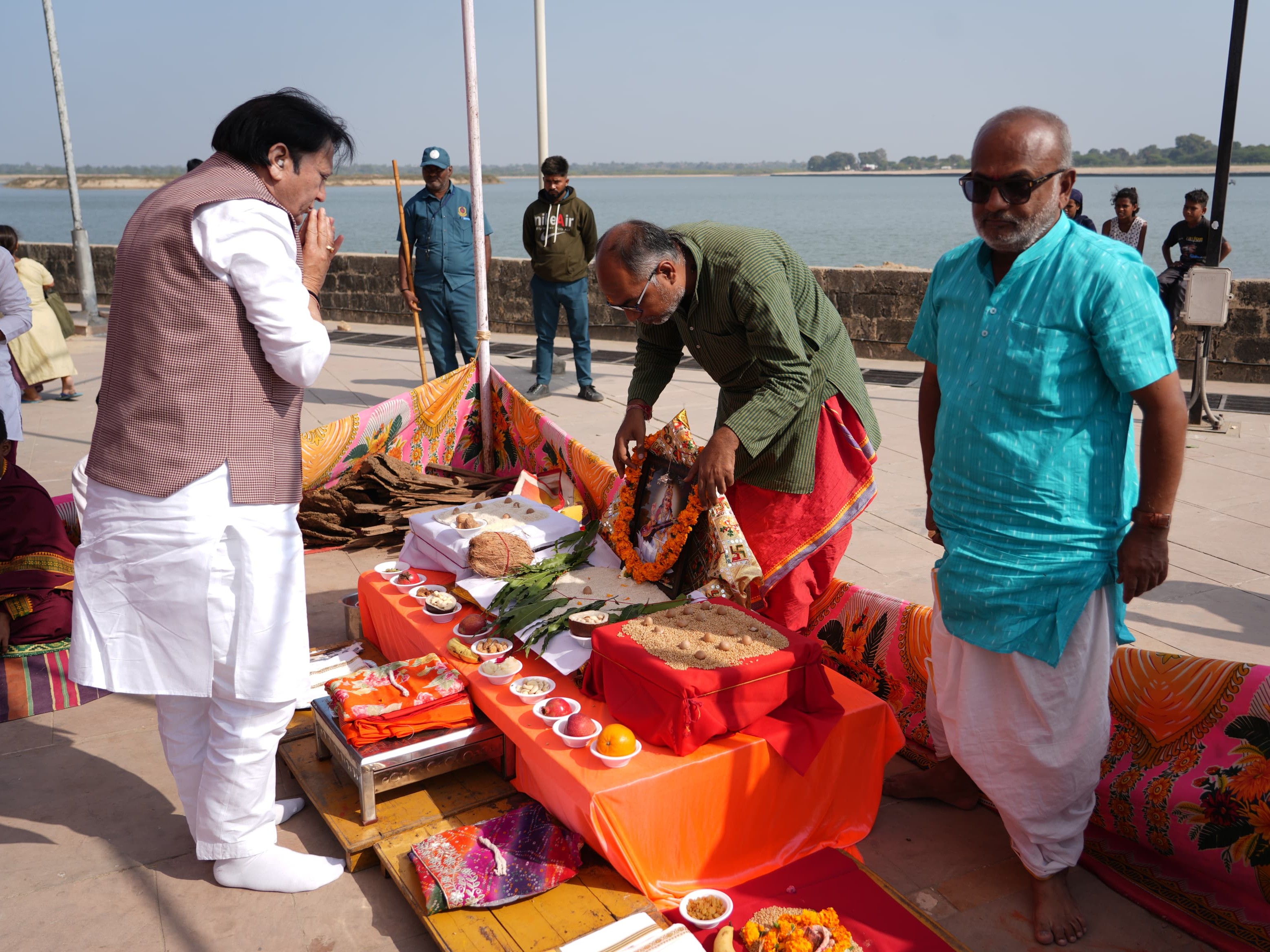 Siddhpur MLA Balwantsinh Rajput Joins Vasant Panchami Prayer for ...