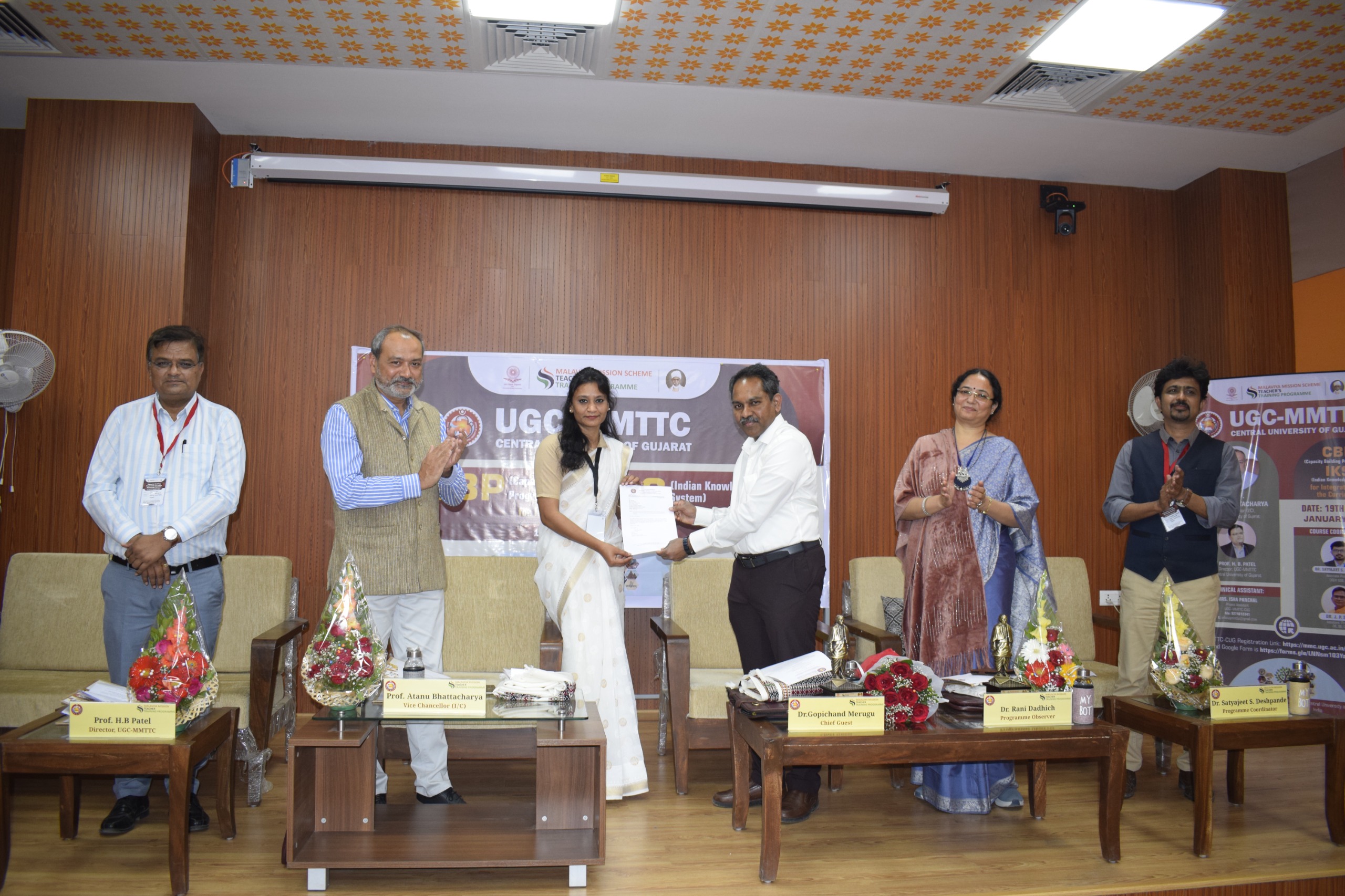 Cug System CUG Concludes 6-Day Program on Indian Knowledge System (IKS)