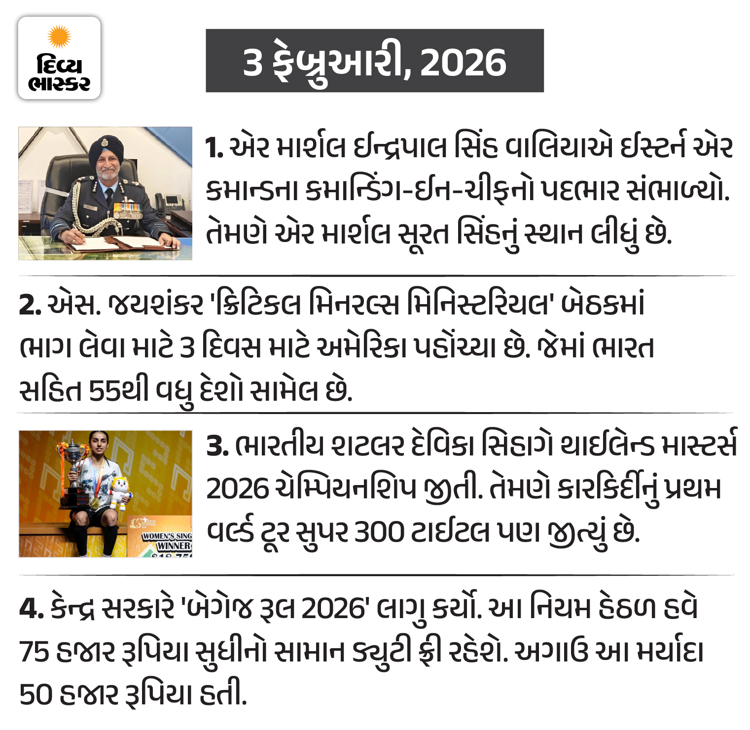 Divya Bhaskar Morning News Brief Parliament Budget Session Rahul Gandhi ...