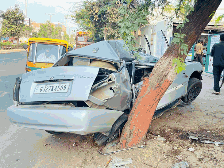 Ahmedabad Car Crash: Akash Goswami Dies on Way to In-laws | Speeding ...