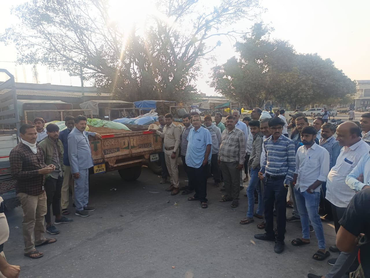 Botad Road Safety: Radium Strips Boost Vehicle Visibility