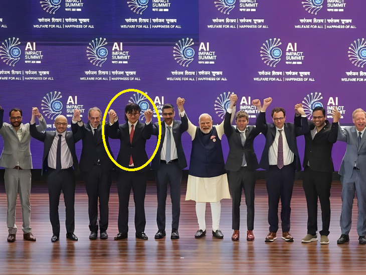 Metas AI Whiz; Alexander Wang With PM Modi At AI Summit