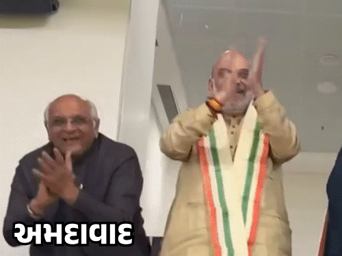 T20 WC Final: India Sets Mammoth 256 Target; Gujarat Celebrates with DJ and Fireworks