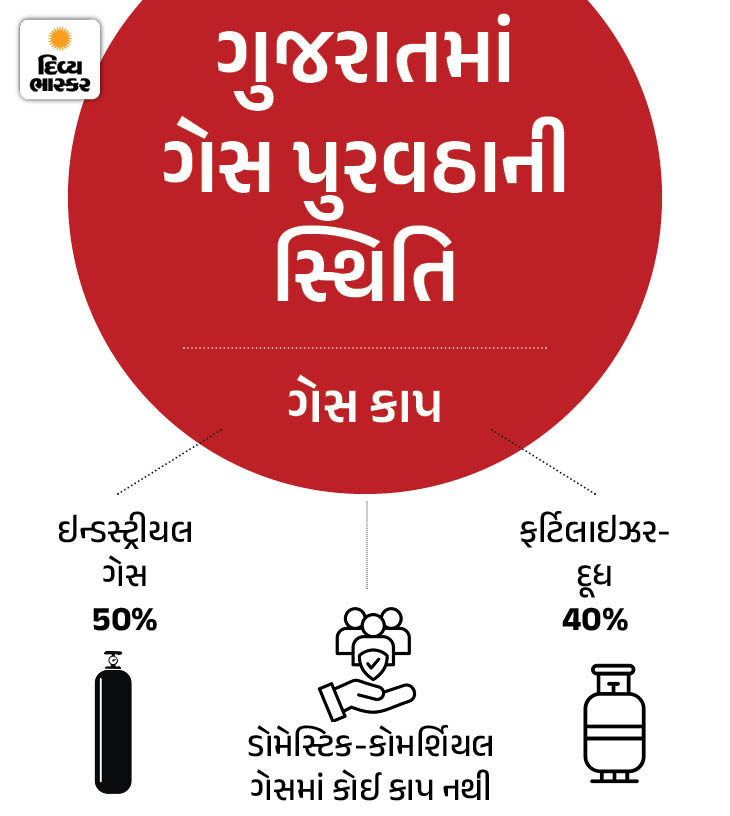 Gujarat Energy Minister: Gas Supply Efforts; Industry Cut & Household ...