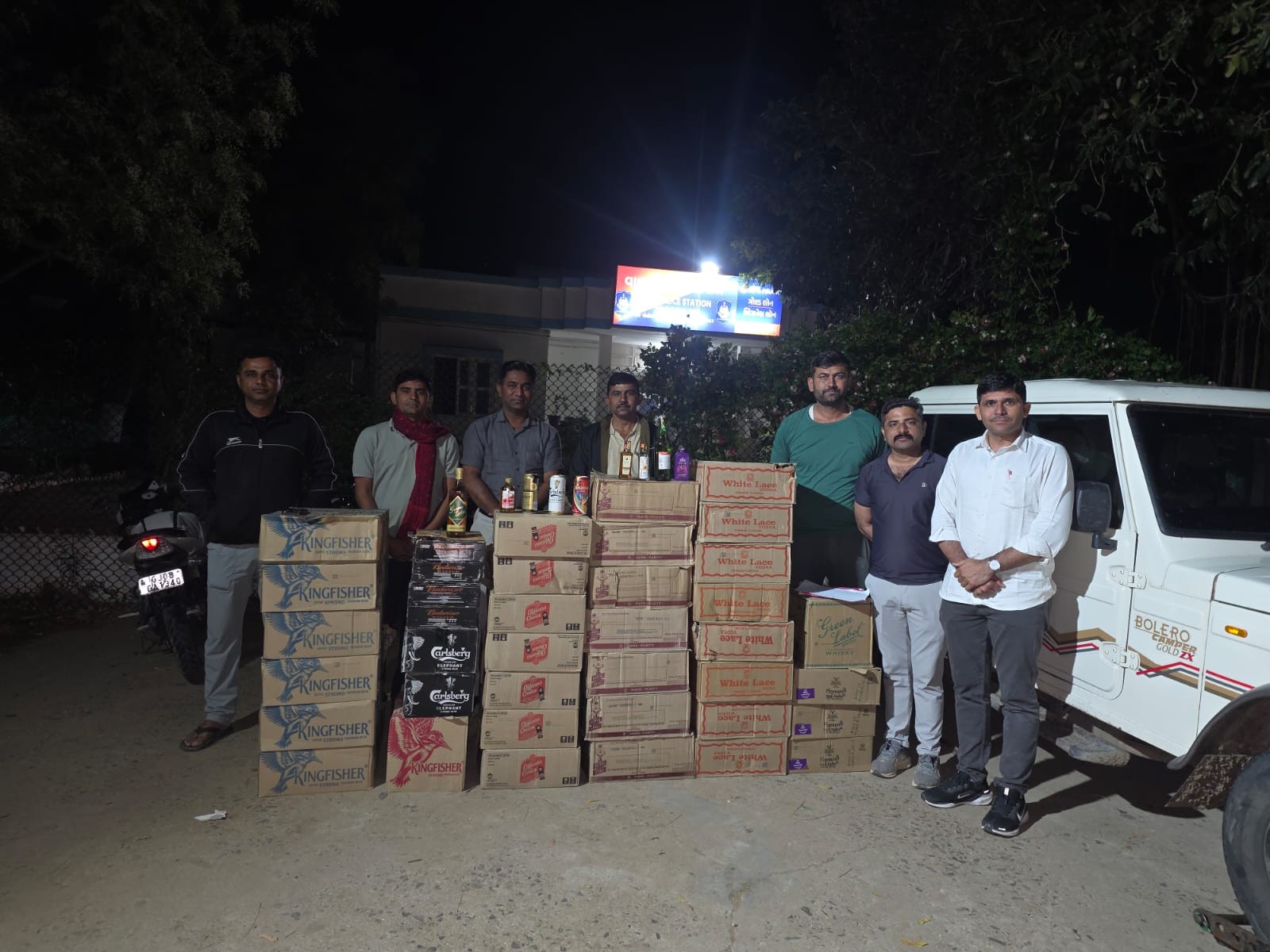 Vav-Tharad SOG Seizes ₹9.69 Lakh Goods From Camper Vehicle