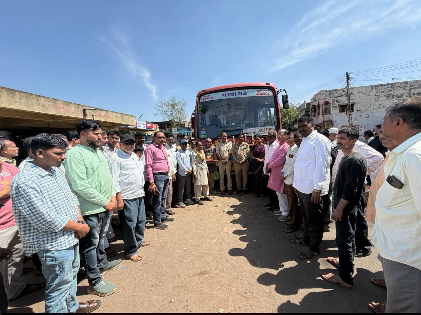 Hadf Morva Hadf Ahmedabad New ST Bus Service Launch