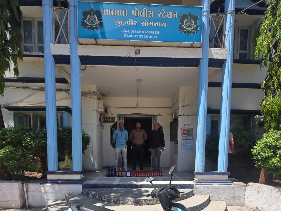 Talala YouTuber Royal Rajas Home Raided; 249 Bottles Seized