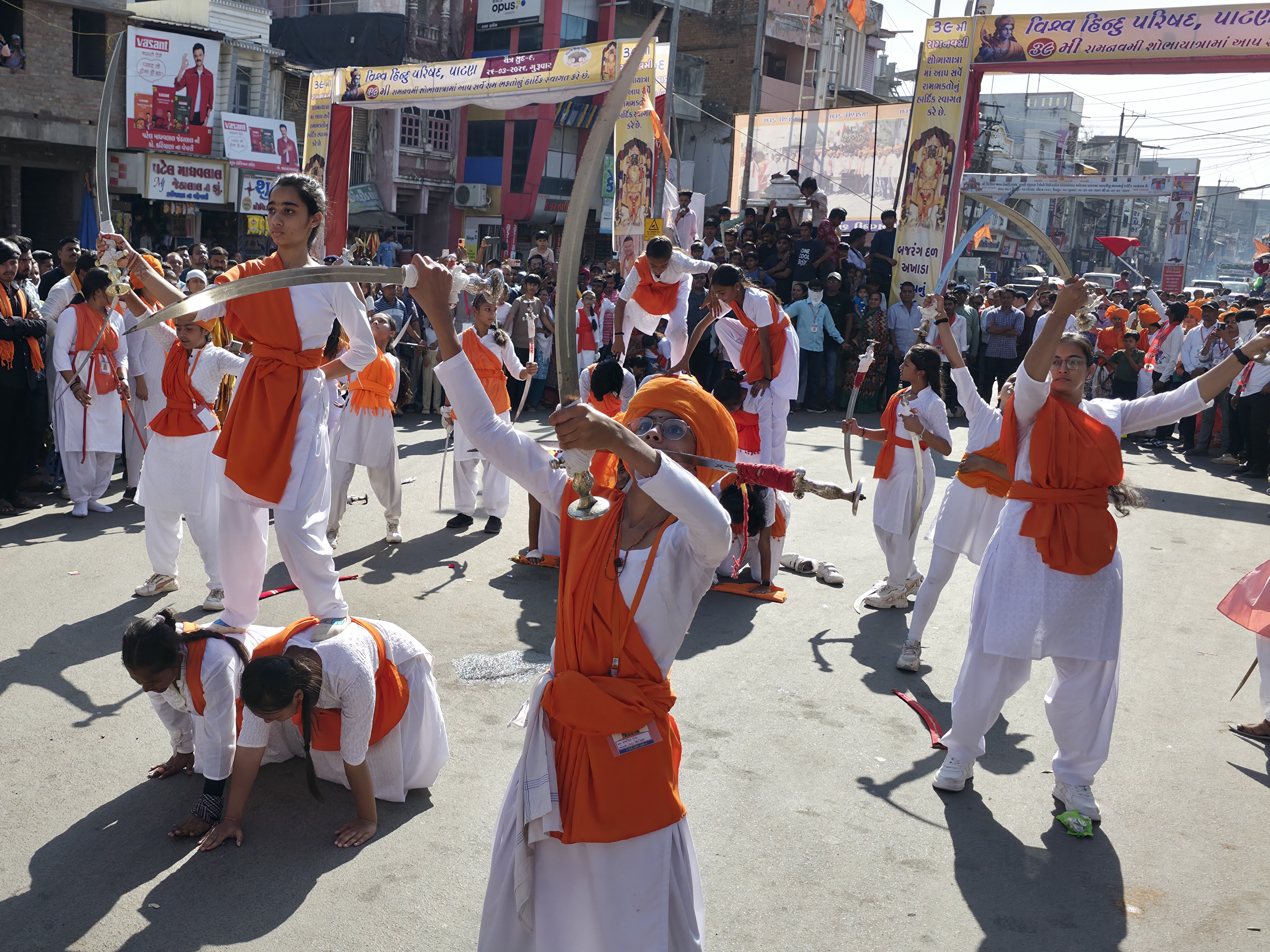 Raan Procession Patan Rath Yatra: Lord Rams 39th Procession With Hanuman, Tableaux