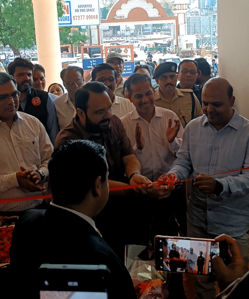 Keyur Rokadia Vadodara Railway Station Digital Lounge Launched | Modern Facilities By ...