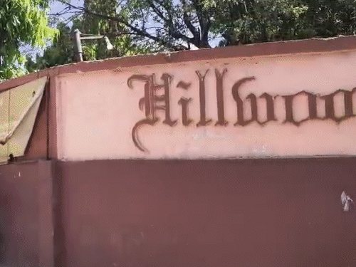 Row at Gandhinagar’s Hillwoods School