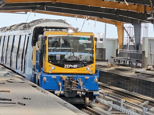 Surat Metro Trial Run Begins