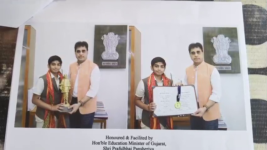 Row at Gandhinagar’s Hillwoods School