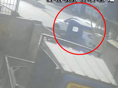 Vadodara Car Accident; Elderly Man Dragged 20ft | CCTV Footage