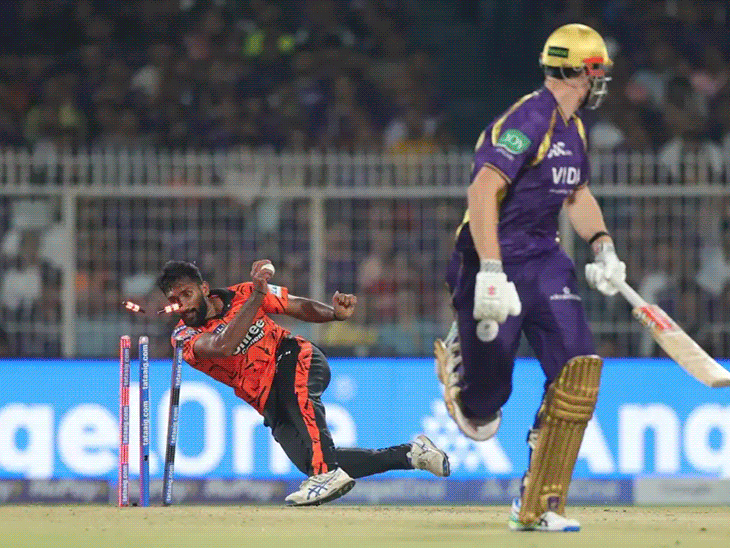 SRH Crushes KKR by 65 Runs