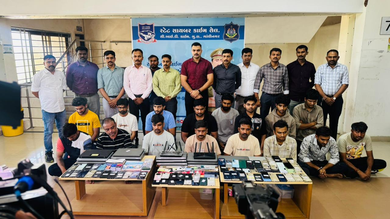 Cyber fraud network worth Rs 77 crore busted in Goa-Baroda-Palanpur