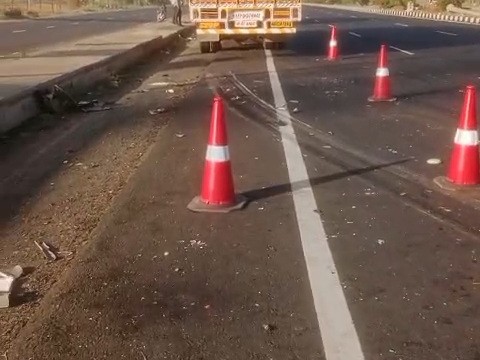 Prantij Accident: Container Truck Collision Near Science Park Claims Life