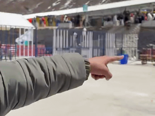 Chaos at Kedarnath Helipad