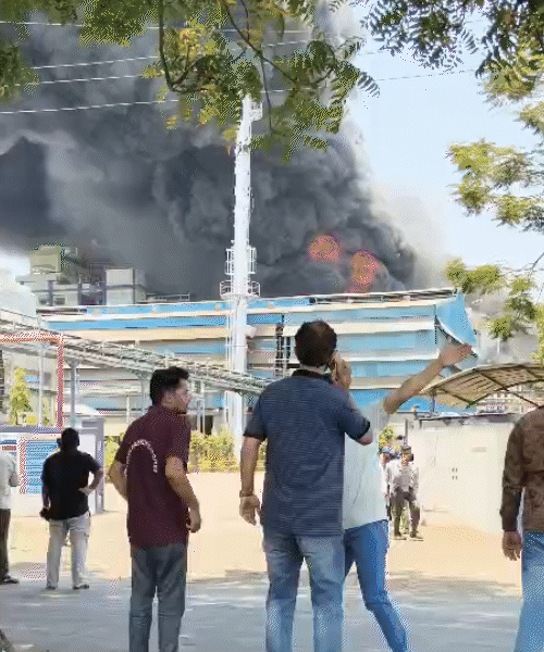 Fire Fury in Bharuch