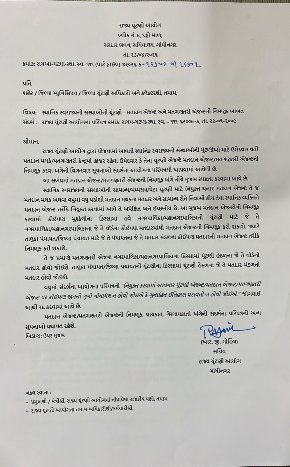 Gujarat Local Body Polls