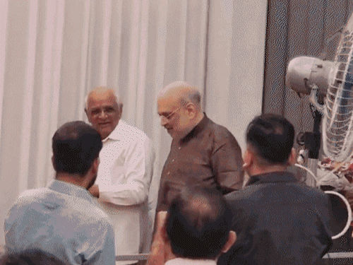 Amit Shah Votes in Naranpura; CM Patel Votes in Shilaj | Ahmedabad Election 2026